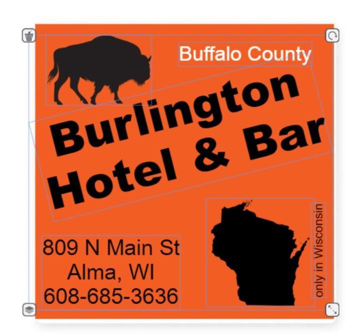 The Burlington Hotel & Bar - Alma Wi Exterior photo